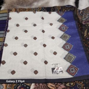 Ungaro Paris Handkerchief Cotton Brandnew